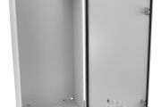 Wall mounted enclosure with door and mounting plate of sheet steel Rittal E-Box EB 1578.500