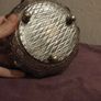 Antique Silver and Glass Footed Bowl Image 8