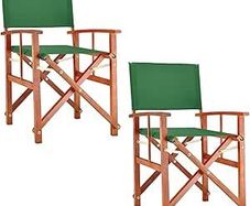 2 x  Cannes Garden Chair, Certified Eucalyptus FSC Wooden