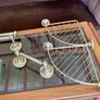 Vintage 20th Century Retro Gilt Metal Bathroom Accessories Image 9