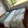 Solid pine king size bed frame Image 2