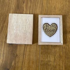 Box of Treasure A Special Gift for You - Single Photo Frame