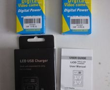New Charger/2 Batteries For Casio Camera