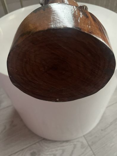 Old Hand Carved Wooden Sculpture