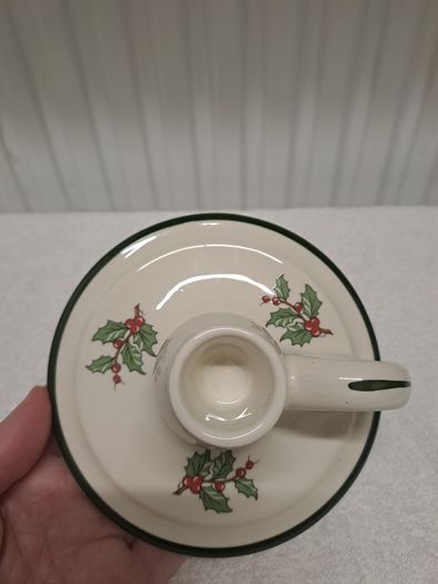 Vintage Cuthbertson candle holder Christmas