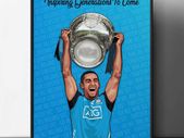 James McCarthy Dublin GAA Art Prints (A3 Size)