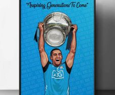 James McCarthy Dublin GAA Art Prints (A3 Size)