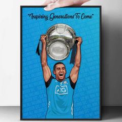 James McCarthy Dublin GAA Art Prints (A3 Size)