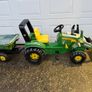 Rolly X-Trac pedal John Deere and tipper trailer Image 2