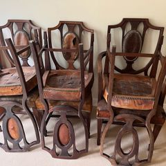 antique chair x6