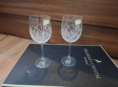 Killarney Crystal Wine Glasses
