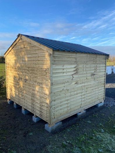 Premium Rustic Timber Garden Sheds | Steel Roof