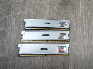 3 X 2gb Geil Gx24gb6400dc 6gb Ddr2 800mhz Pc2-6400 Pc Ram