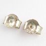 925 Sterling Silver Pink Cubic Zirconia Cluster Stud Earrings Image 5