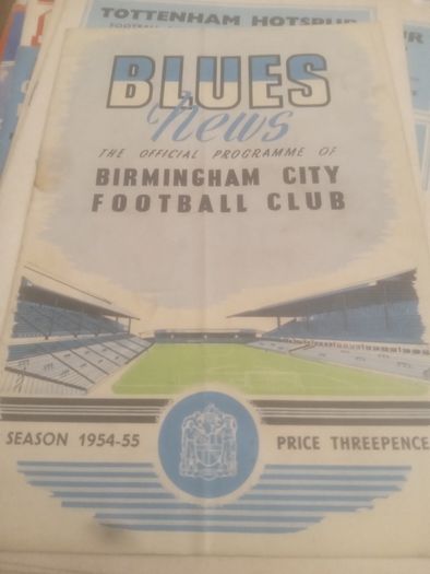 Old Soccer Programmes