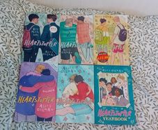 Heartstopper Book Set 1-5 and Yearbook