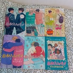 Heartstopper Book Set 1-5 and Yearbook