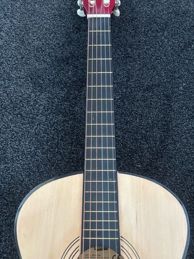 Gear4Music Hard Case and Rockstar Jnr. Classical Guitar