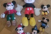 Mickey Mouse Plush Soft Toy Bundle x6