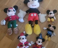 Mickey Mouse Plush Soft Toy Bundle x6