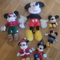 Mickey Mouse Plush Soft Toy Bundle x6