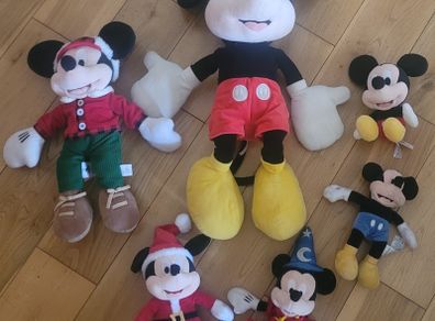 Mickey Mouse Plush Soft Toy Bundle x6