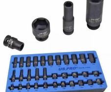 32 Piece 3/8 Drive Deep & Shallow Impact Socket Set