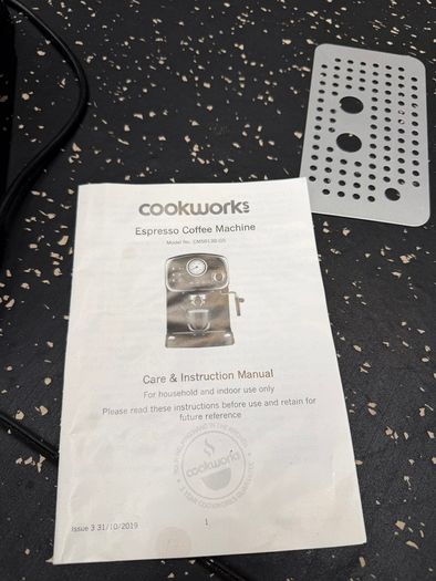Cookworks - Espresso Coffee Machine