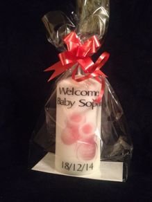 Personalised candles
