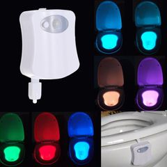 50 Pieces Motion Detecting Toilet Light - Led - 8 Colour Settings - Job Lot