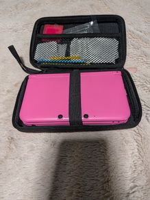 3DS XL modded (Pink)