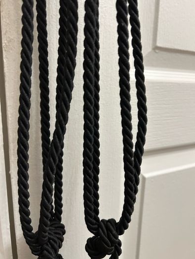 Curtain tie backs