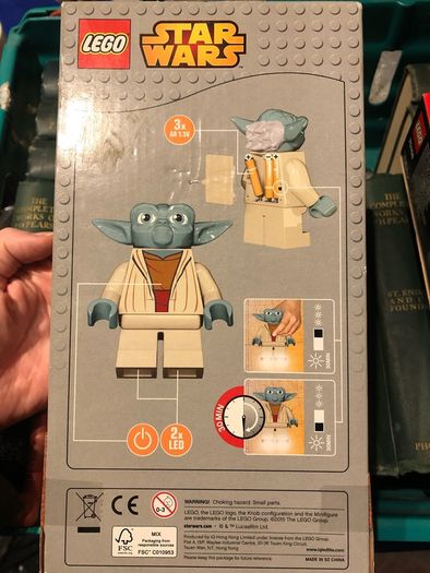 lego yoda LED light