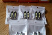 Super bright headlight/led number plate and park bulbs