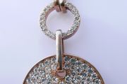Absolute Jewellery Gold Plated Unique Pendant and Chain