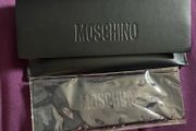 moschino sunglasses leather case brand new