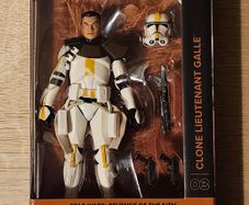Star Wars Clone Lieutenant Galle 6" Scale Black Series New & Unopened