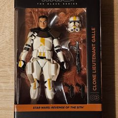 Star Wars Clone Lieutenant Galle 6" Scale Black Series New & Unopened