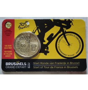 Belgium 2.5 Euro Brilliant Uncirculated Coin 2019 - 100 Years Grand Depart in Brussels