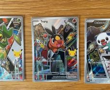 Gen 5 First Partners Trio - Pokemon cards