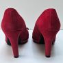 Red Open Toe Sandals Image 3
