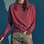 Designer Draped Top Size S Image 2