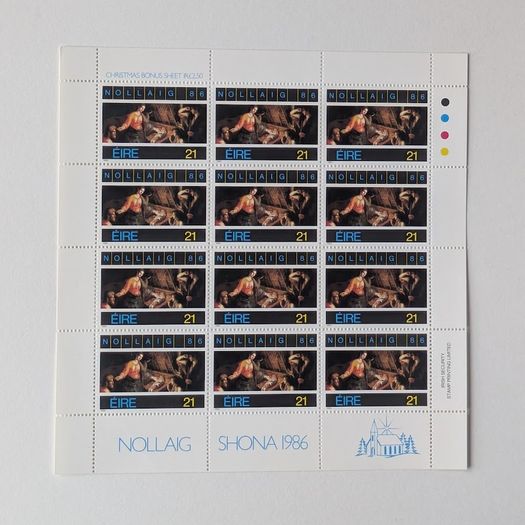 Ireland 1986 Xmas Bonus Sheet - Mint
