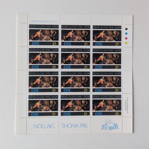 Ireland 1986 Xmas Bonus Sheet - Mint