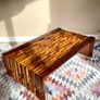 Vintage 70s Percival Lafer Coffee Table, Brazil, Exotic Wood Image 2