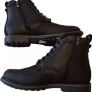 Clarks Mens Westcombe Limit Smooth Natural Matte Black Leather Brogue Boots - Winter shoes - Ecco Regatta Trespass North Face Image 2
