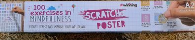 100 Exercises in Mindfulness - Scratch poster