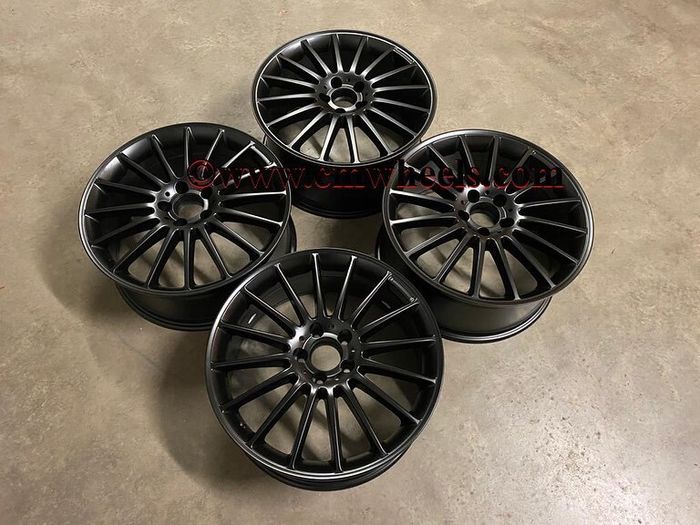 19" Inch Multi spoke C63 AMG Style Alloy Wheels MERCEDES C E A S Class 5X112 W204 W205 W212 W213 W221 W222