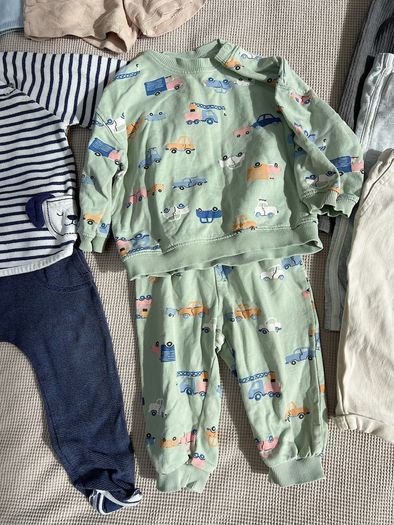 18 Items Baby Boy Essential Winter Clothes Bundles 9-12 Months