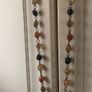 Natural Multi Coloured Wired Stone Necklace 40" Image 2